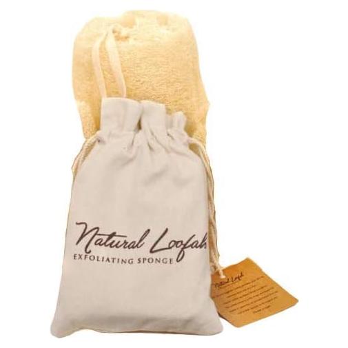 Esponja de Lufa Natural Egipcia 15.24 cm - Exfoliante Ecológico