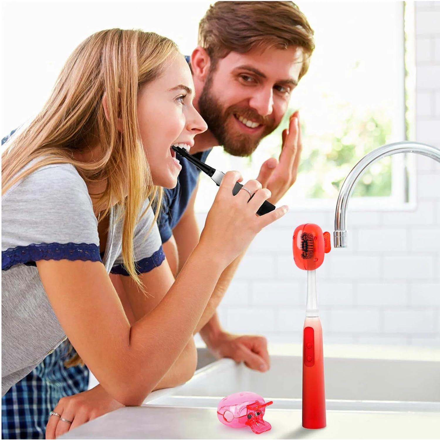 5 Cubiertas de Cabeza de Cepillo de Dientes Fowecelt - Viaje y Hogar