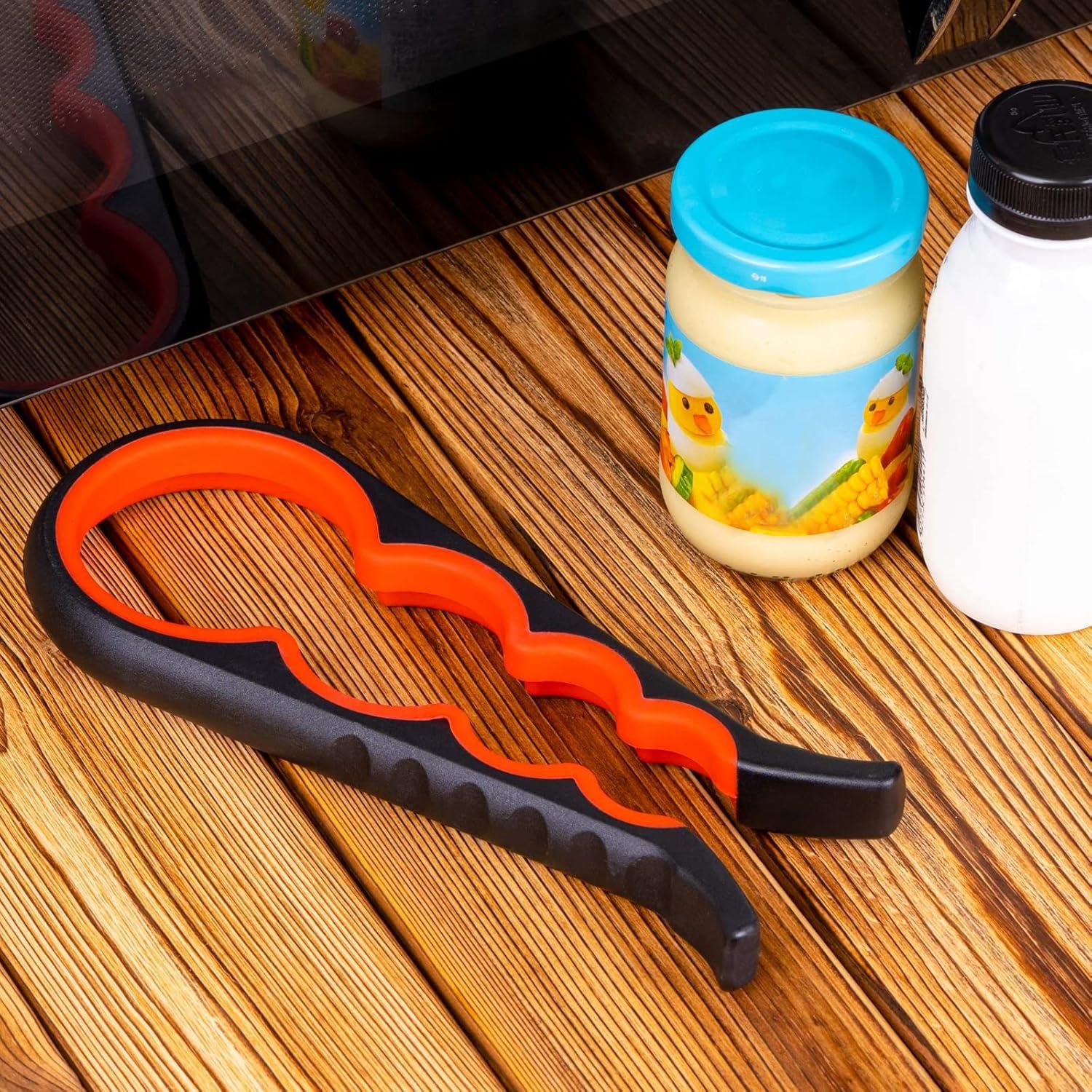 Abridor de Tarros 4 en 1 Bloss Antideslizante para Manos Débiles