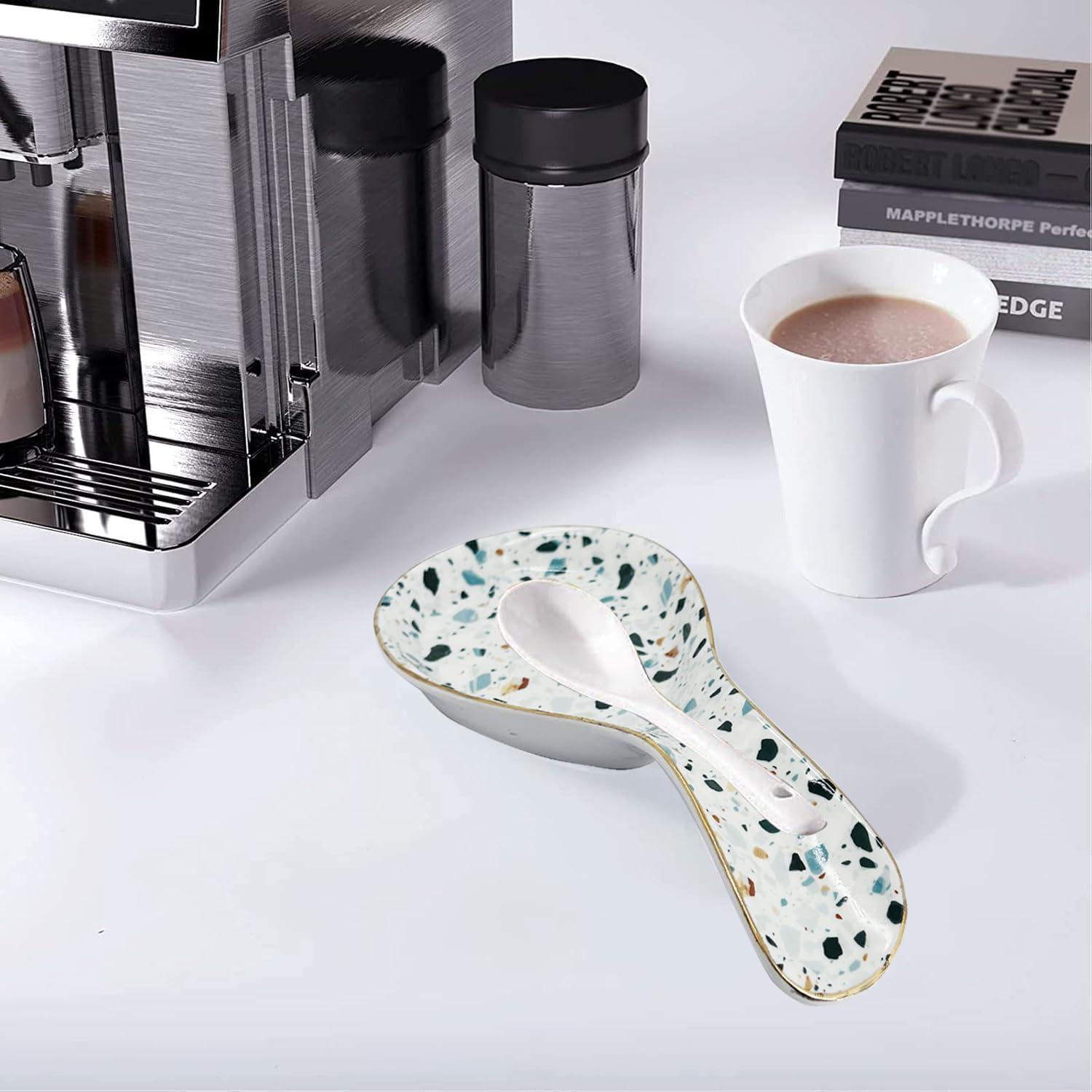 Reposapucheros de Cerámica LEAZUL Floral Azul 22.1x8.9cm