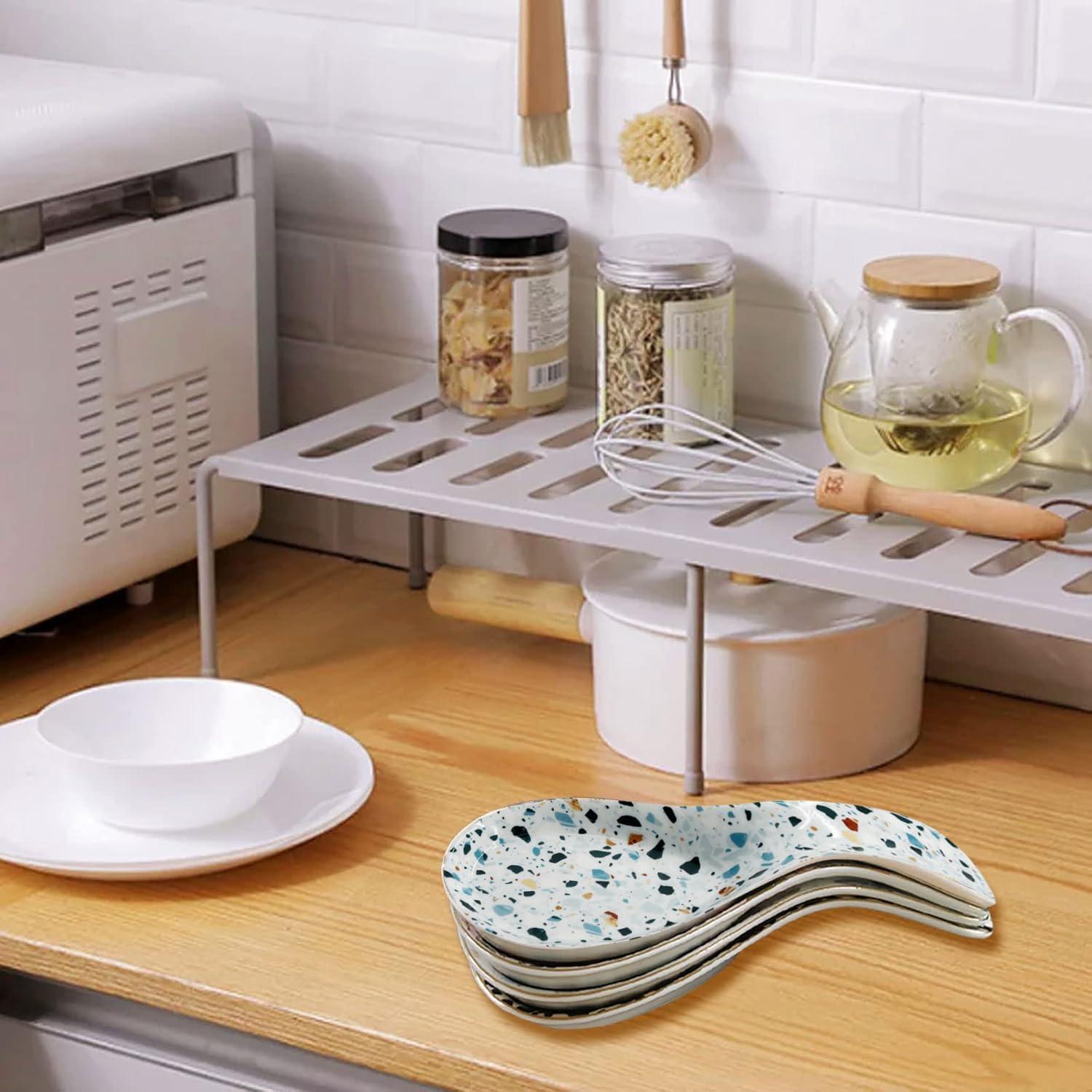 Reposapucheros de Cerámica LEAZUL Floral Azul 22.1x8.9cm