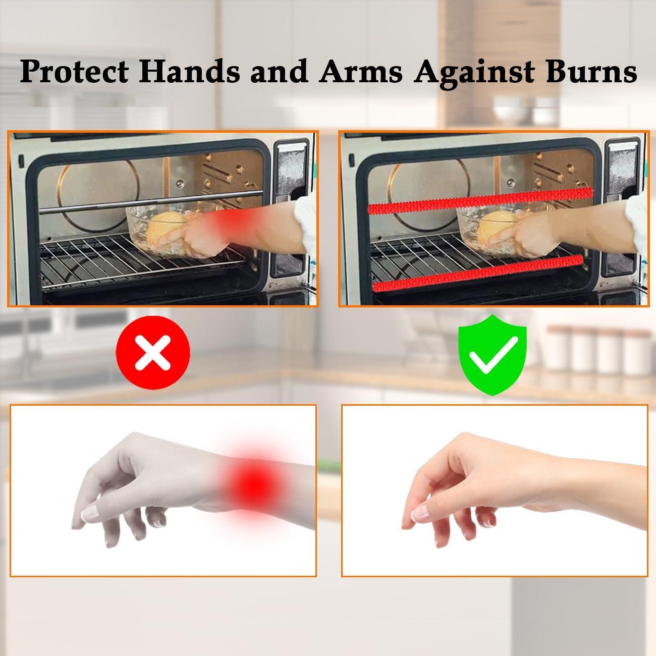 Protectores de Silicona para Rejilla de Horno SDTC Tech 4 Pcs