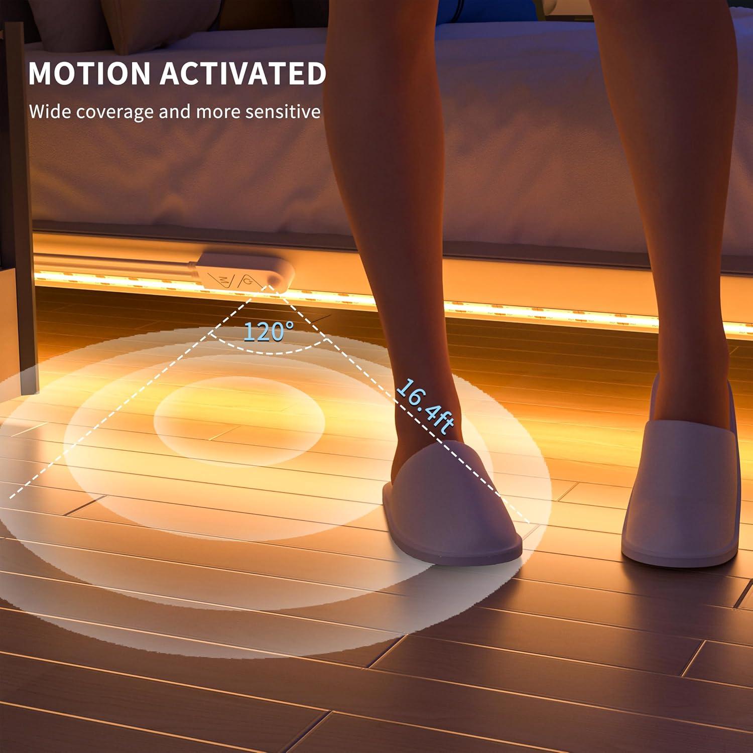 Tira LED COB PAUTIX 2m con Sensor de Movimiento 2700K