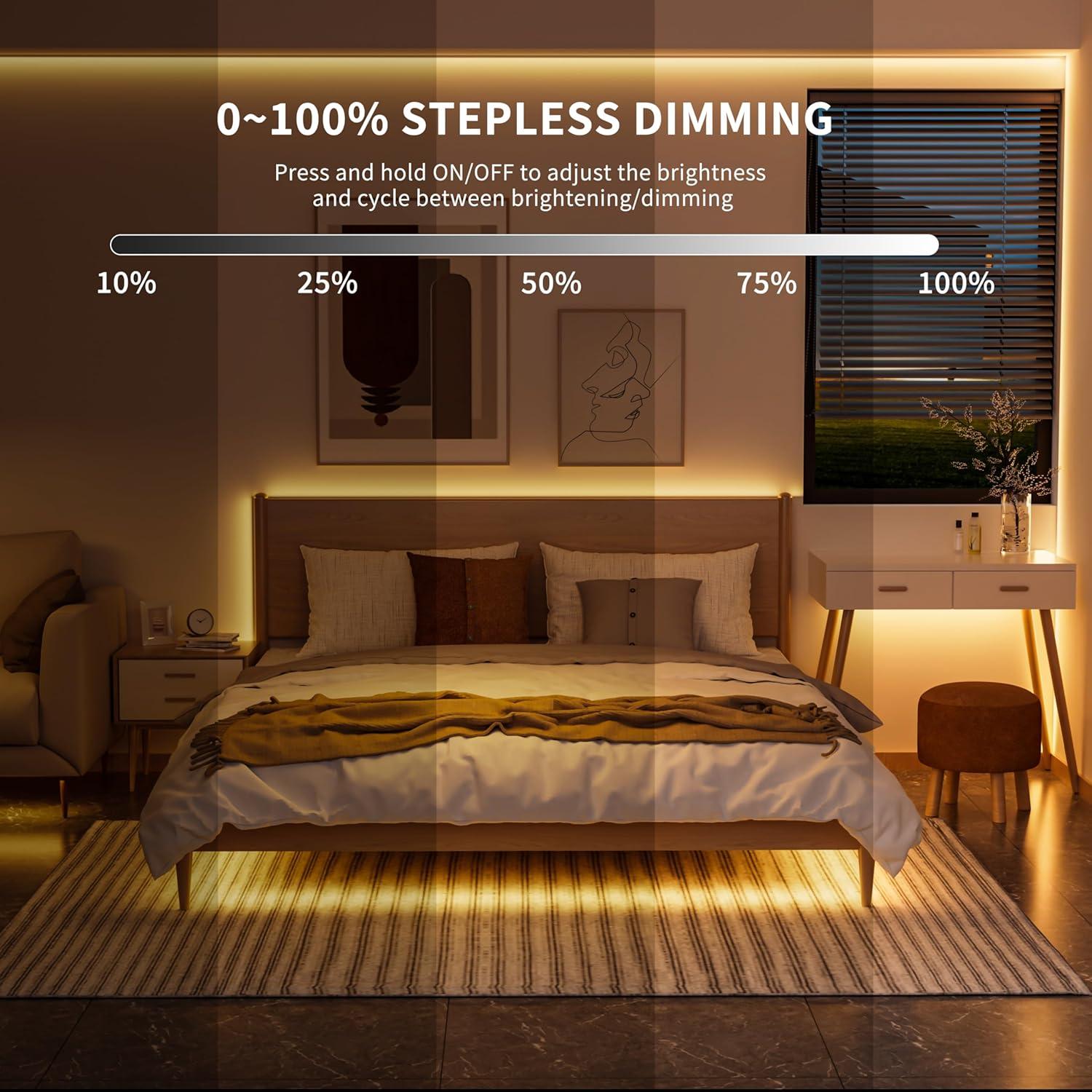 Tira LED COB PAUTIX 2m con Sensor de Movimiento 2700K