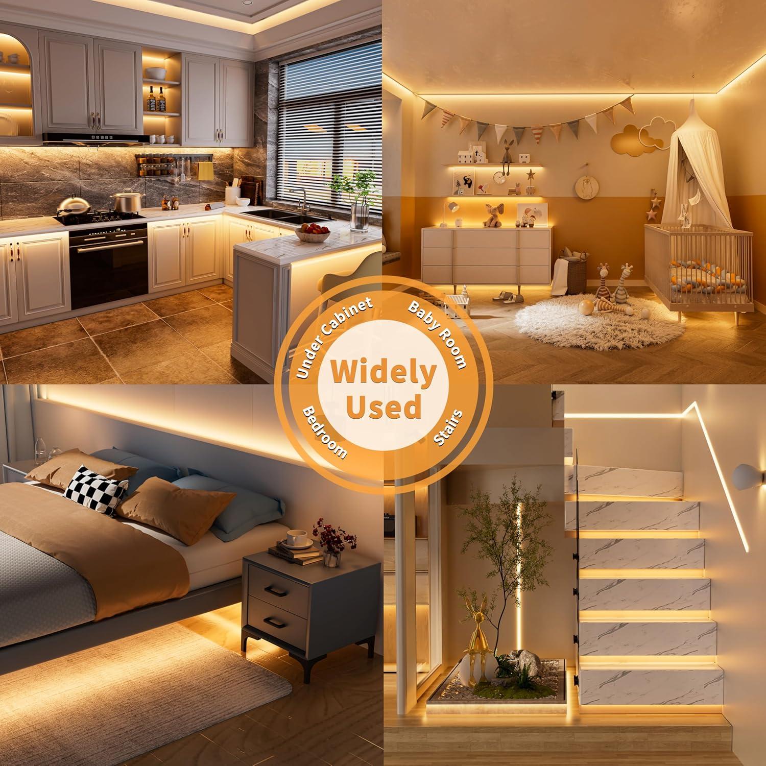 Tira LED COB PAUTIX 2m con Sensor de Movimiento 2700K