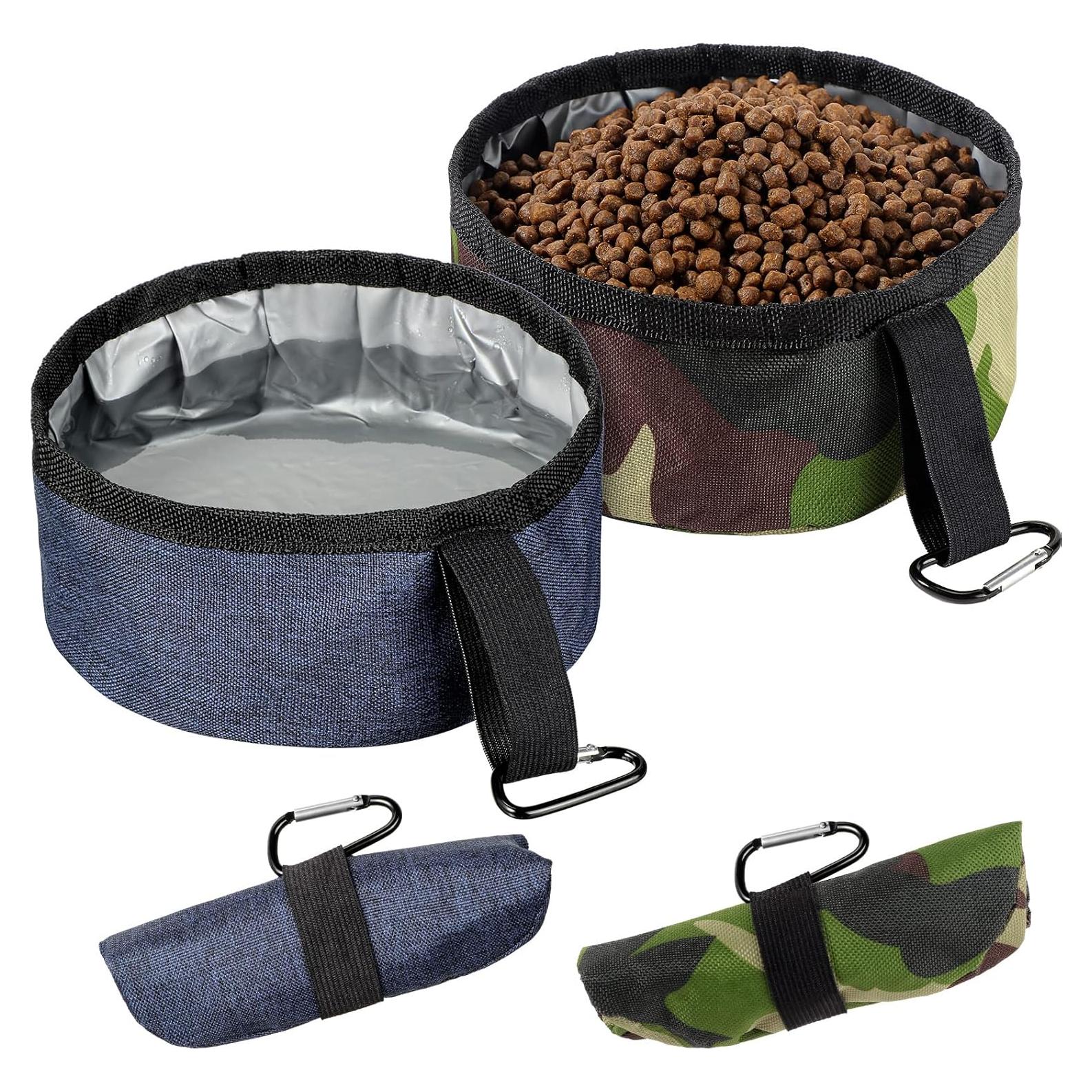 Conjunto de 2 Cuencos Plegables Meanplan para Perros 1.18L