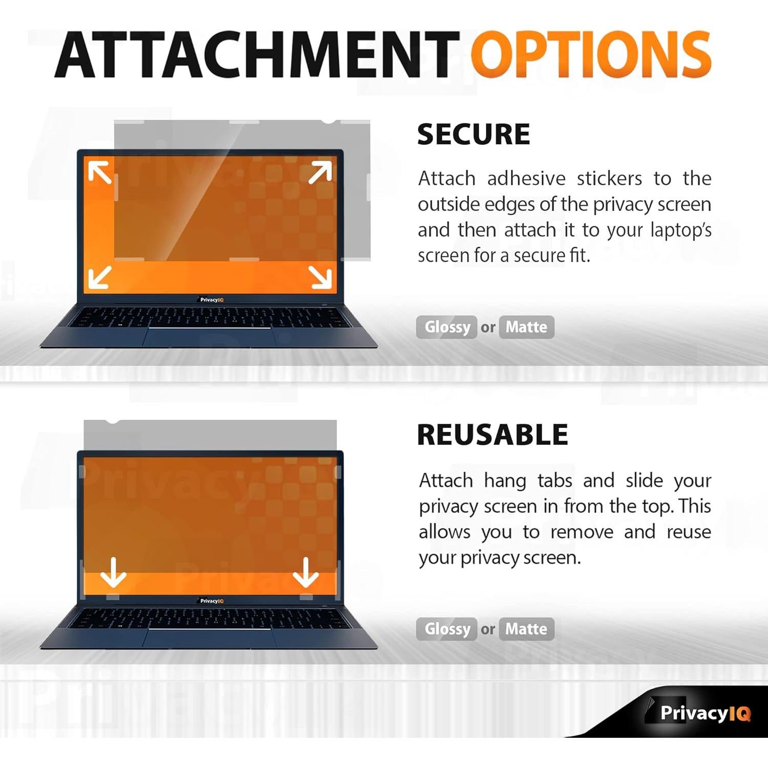 Filtro de Privacidad IQ 14" para Laptop 16:9 - Paquete de 2