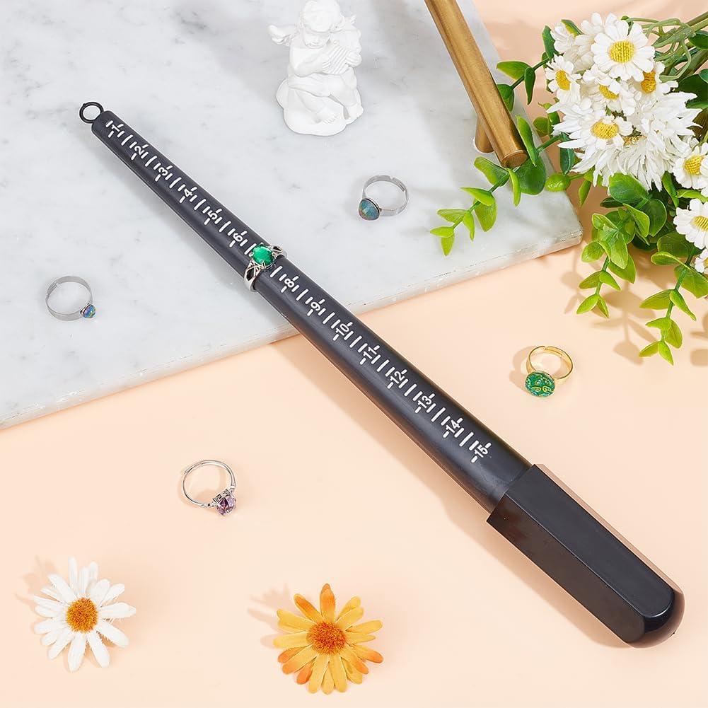 Mandril de Anillo UNICRAFTALE Negro 1-15 para Joyería