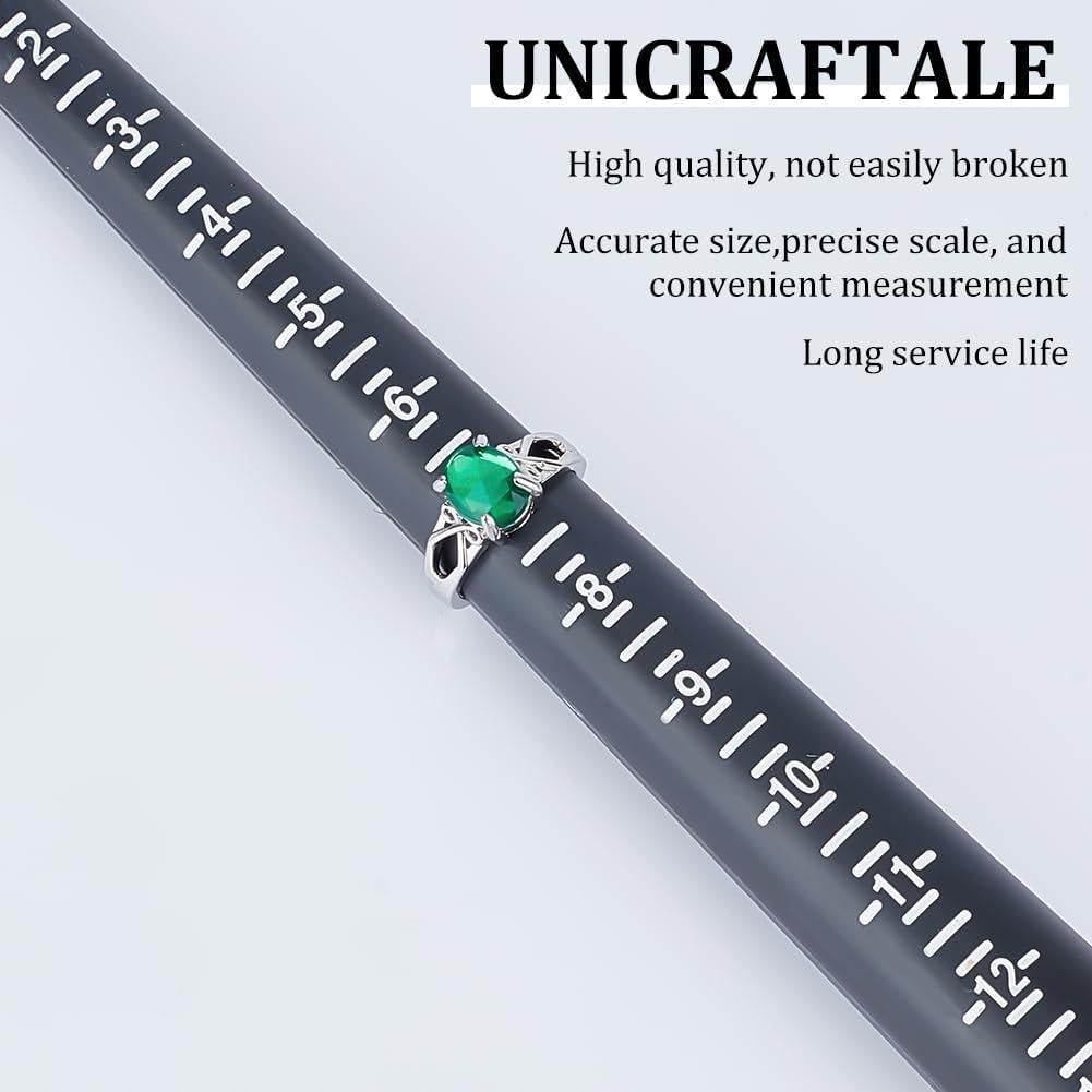 Mandril de Anillo UNICRAFTALE Negro 1-15 para Joyería