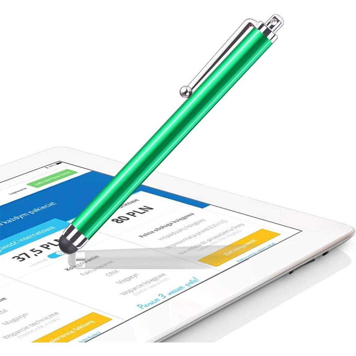 Bolígrafo Estilográfico Universal EVERMARKET para Pantalla Táctil - Paquete de 5 Colores