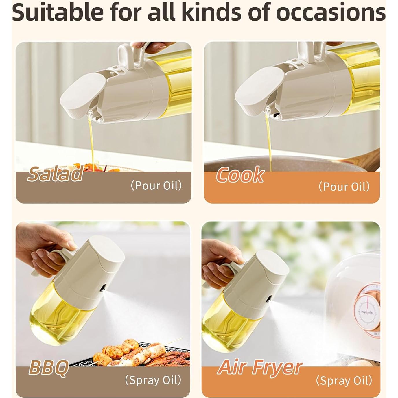 Pulverizador de Aceite de Oliva MDZF SWEET HOME 300ml Vidrio