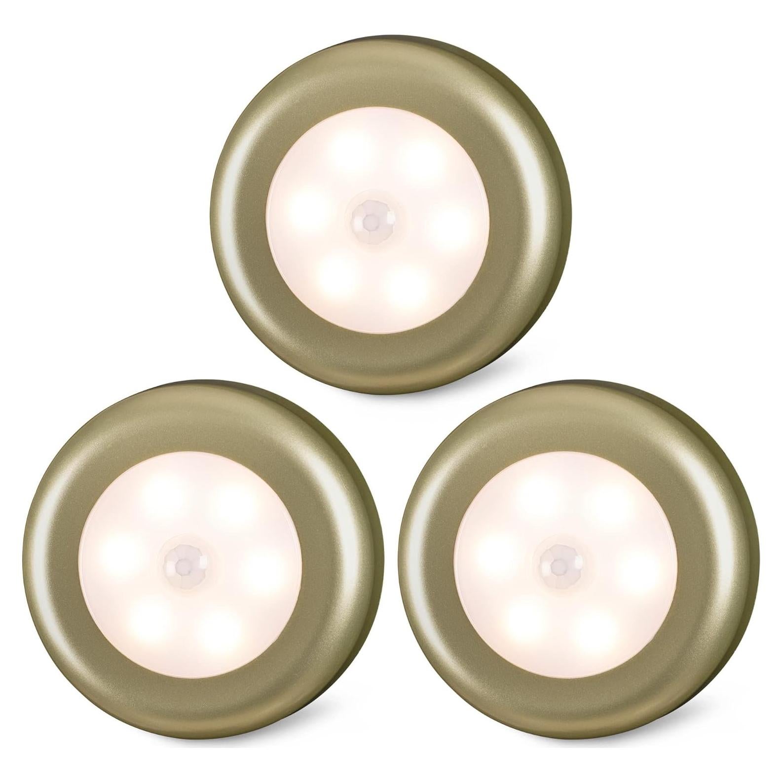 Luz Sensorial LED 3 Pack 2.8" Lucha Estrellada Batería AAA