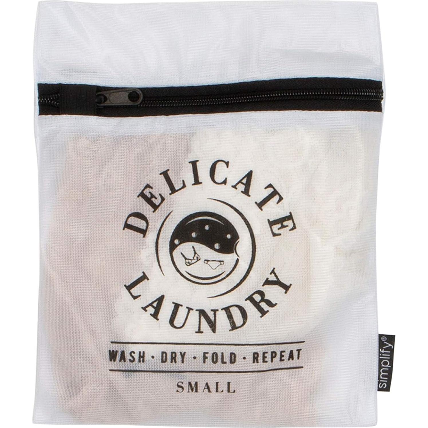 Set de 3 Bolsas de Lavado de Malla Simplify - Negro