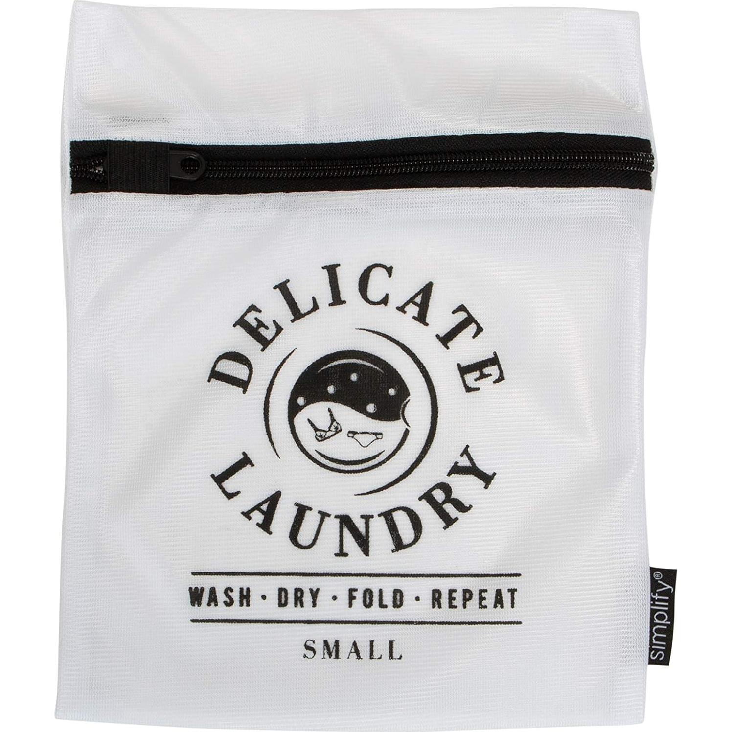 Set de 3 Bolsas de Lavado de Malla Simplify - Negro