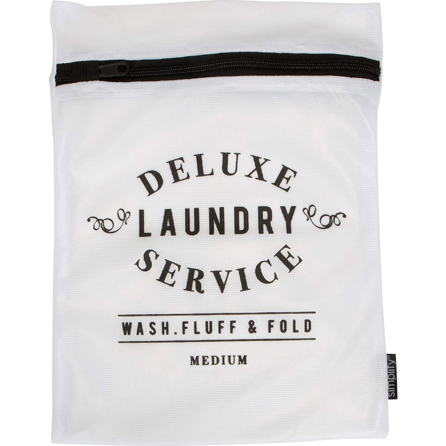 Set de 3 Bolsas de Lavado de Malla Simplify - Negro