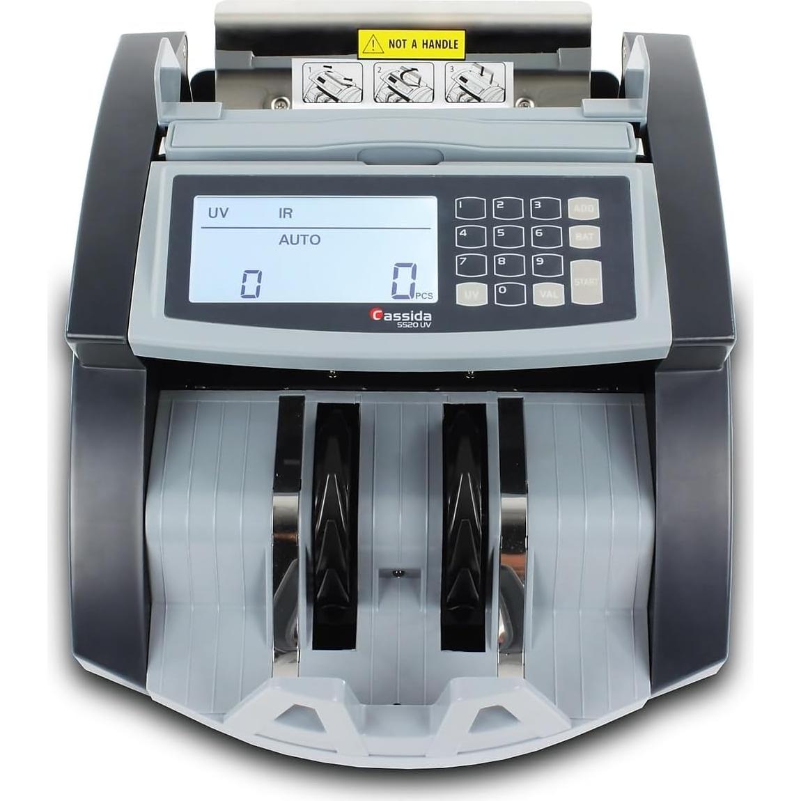 Contador de Dinero Cassida 5520 UV - Detección de Falsificaciones