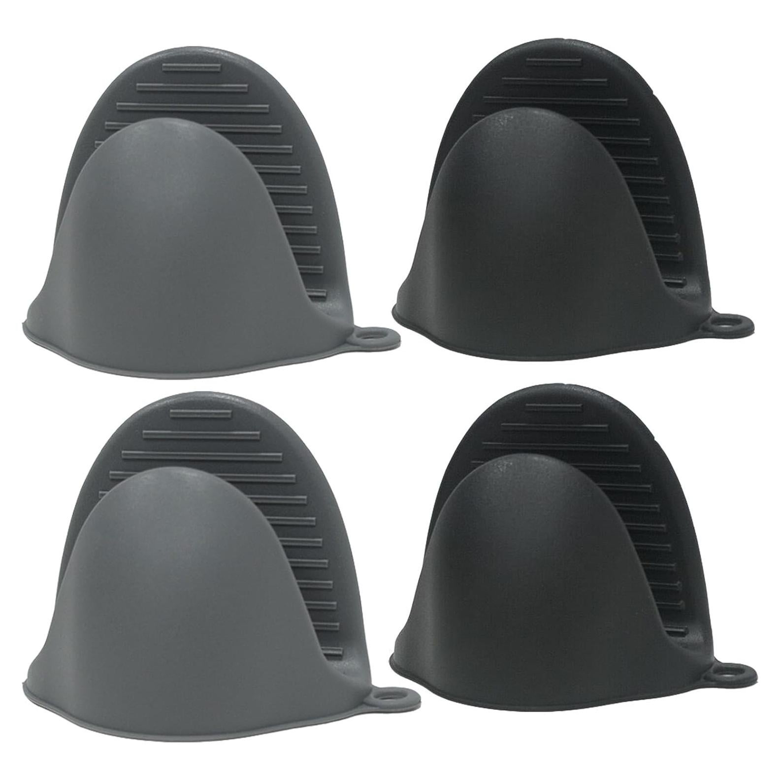 Juego de Manoplas de Silicona AORTDES Resistentes al Calor 2 Pares