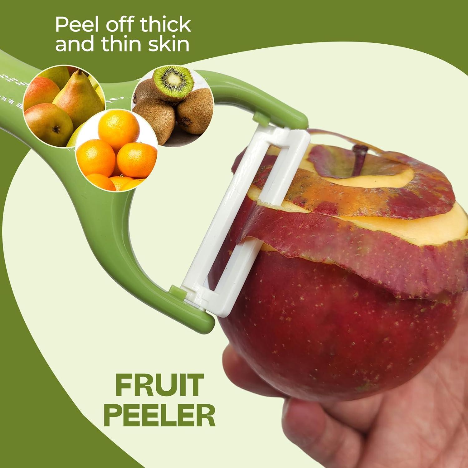 Peladores de Verduras Trez Treamer - 6 Piezas Cerámica Antideslizante