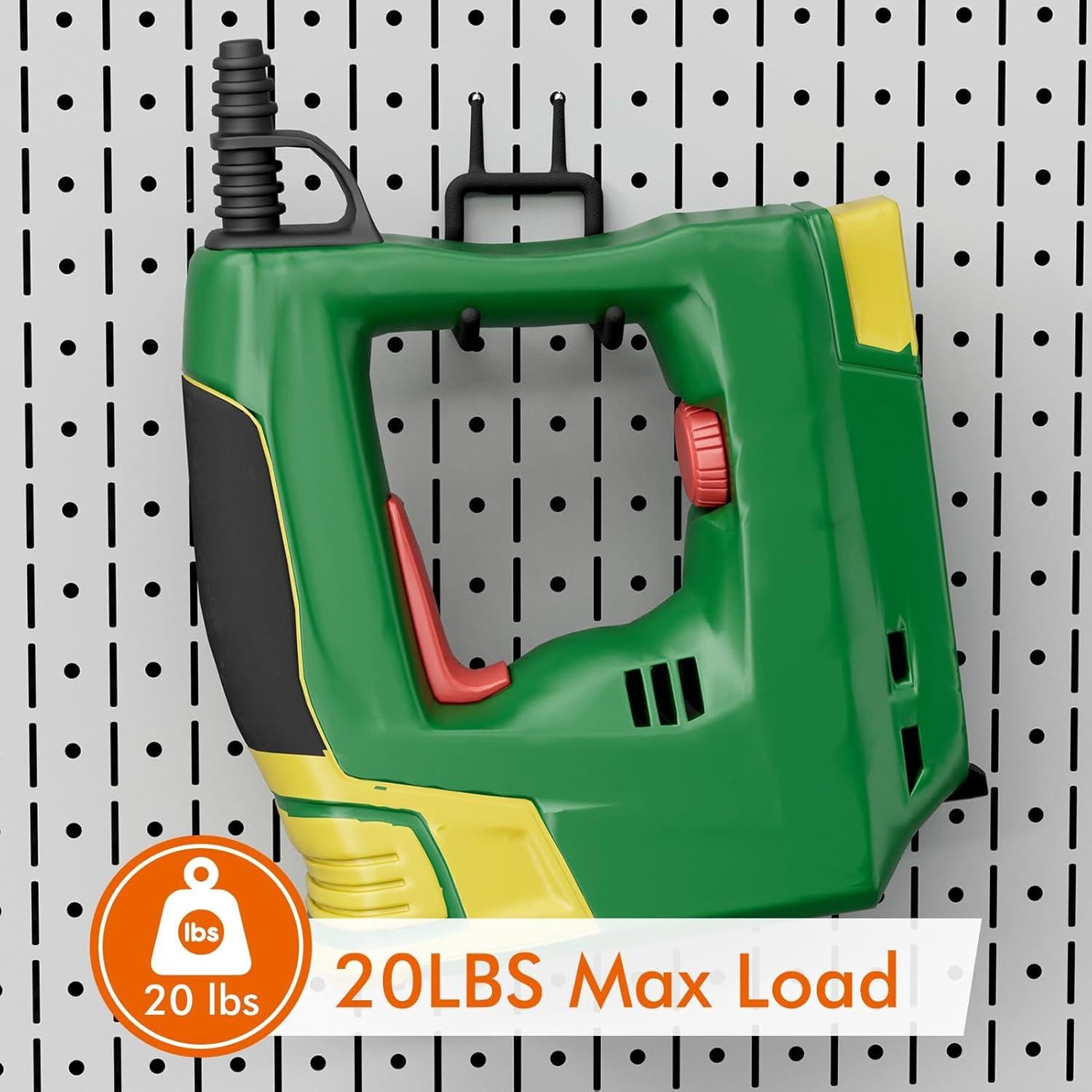 Ganchos de Utilidad Pesados LIGHT DUST - 5 Piezas para Tablero de Clavos