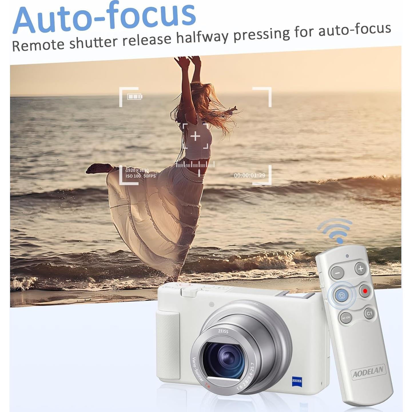 Control Remoto Inalámbrico AODELAN para Cámaras Sony