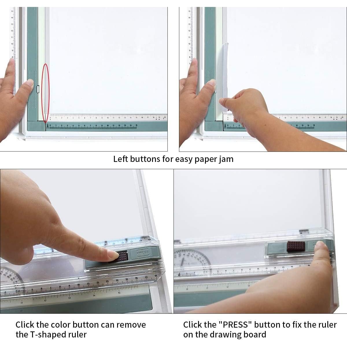 Mesa de Dibujo Frylr A3 Multifuncional con Regla y Soporte
