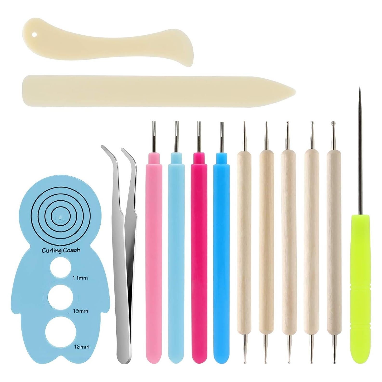 KITANIS Kit de Quilling 14 Piezas para Manualidades DIY