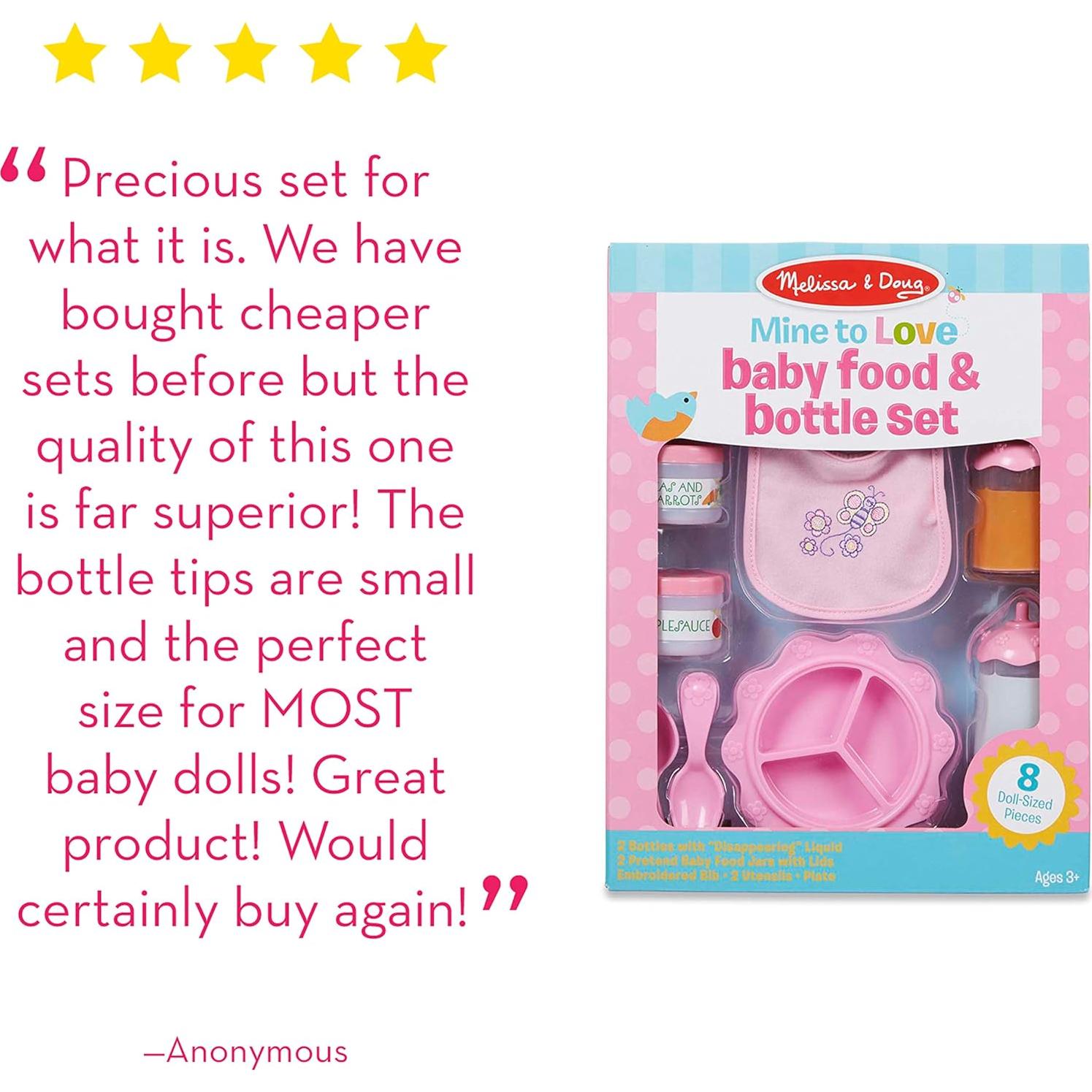 Conjunto de Juego de Comida Melissa & Doug 8 Piezas