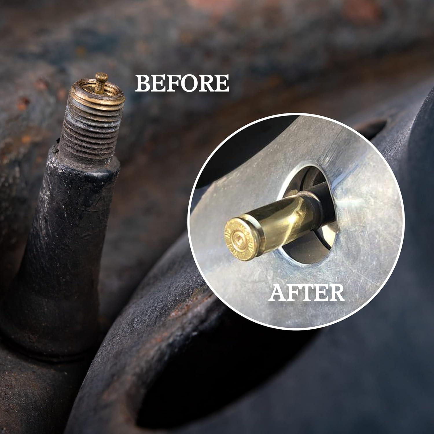 Tapones de Válvula de Neumáticos Lucky Shot 40 Calibre - Juego de 4