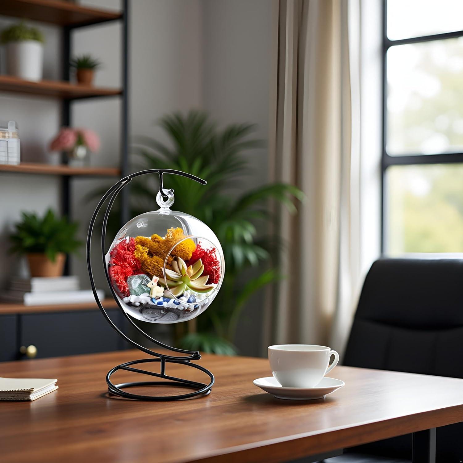 Kit de Terrario Colgante DIY 12.7 cm - Creaciones de Nathalie