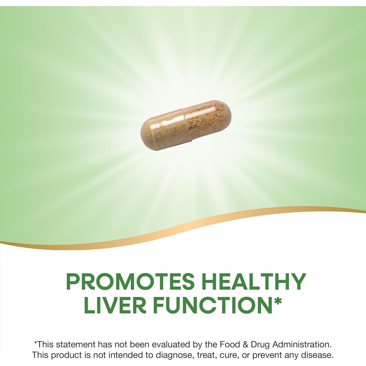 Super Cardo Lechoso Nature's Way 120 Cápsulas Sin Gluten