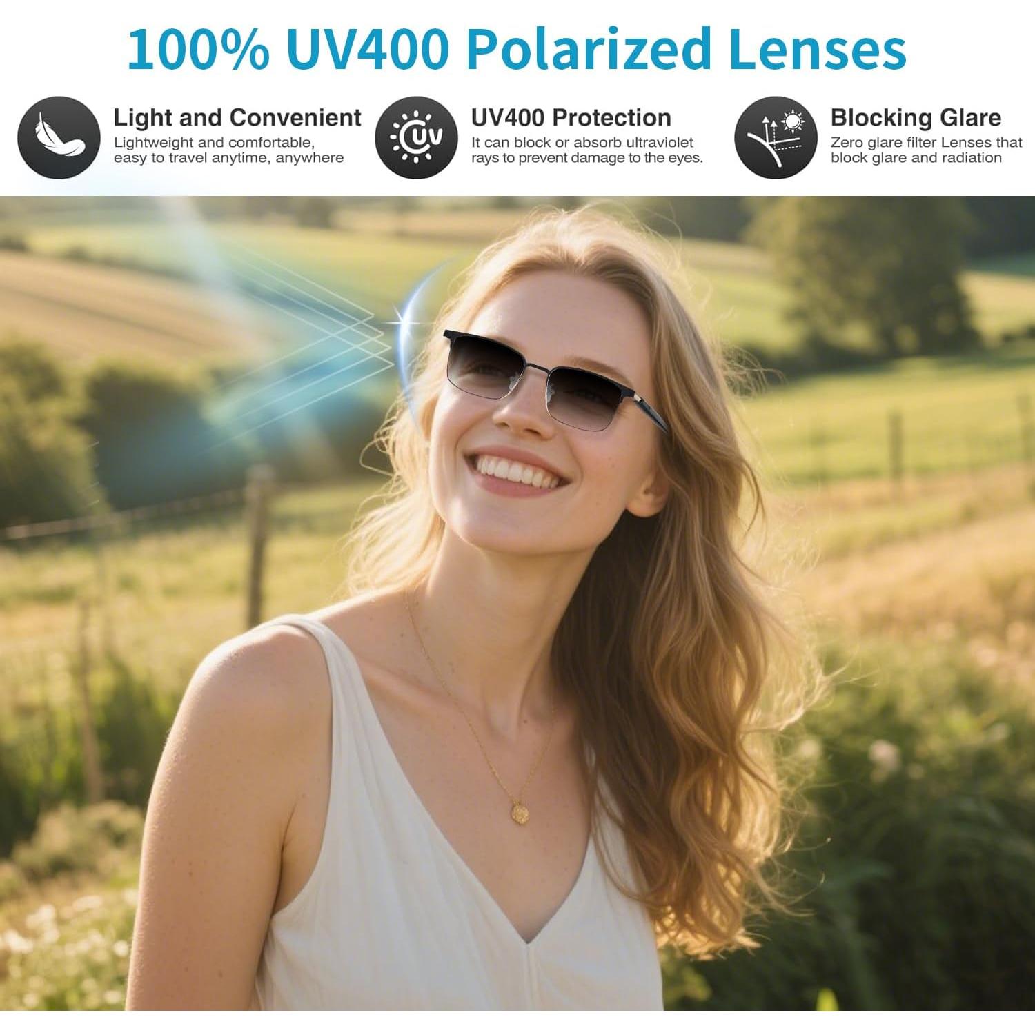 Gafas Inteligentes de Traducción AI Padom UF-10 Oro 160+ Idiomas