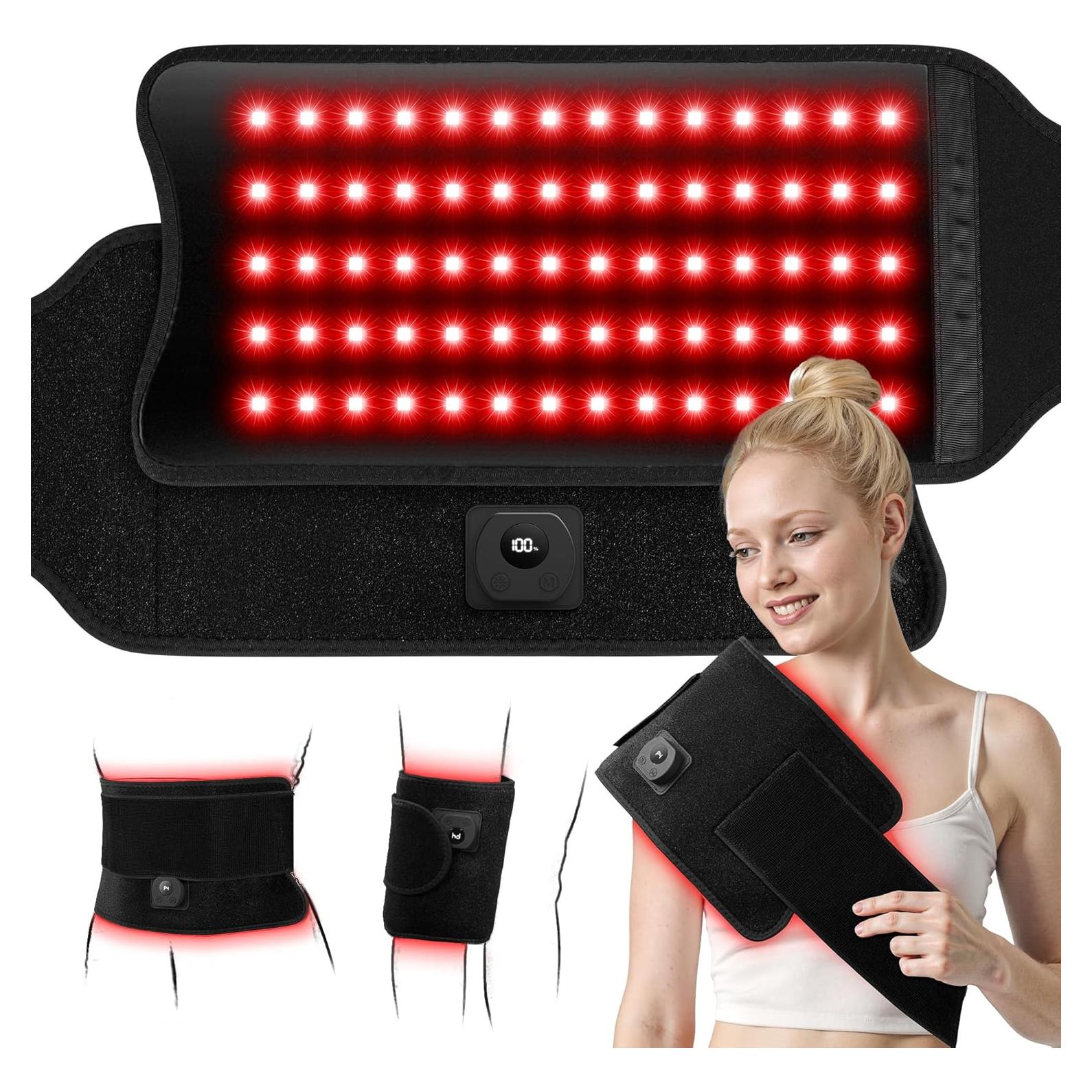 Almohadilla de Terapia de Luz Roja XASLA 660nm 850nm Inalámbrica