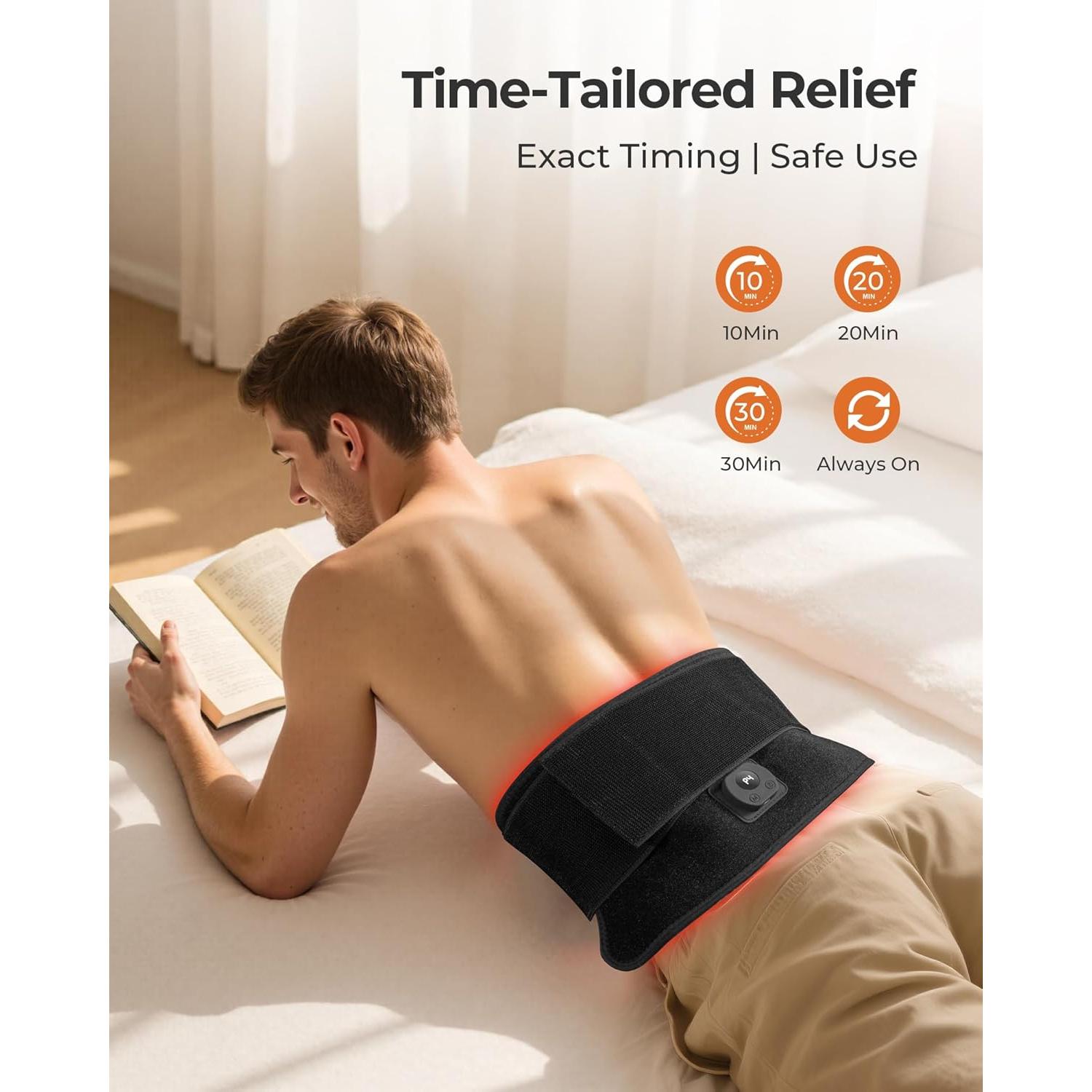 Almohadilla de Terapia de Luz Roja XASLA 660nm 850nm Inalámbrica