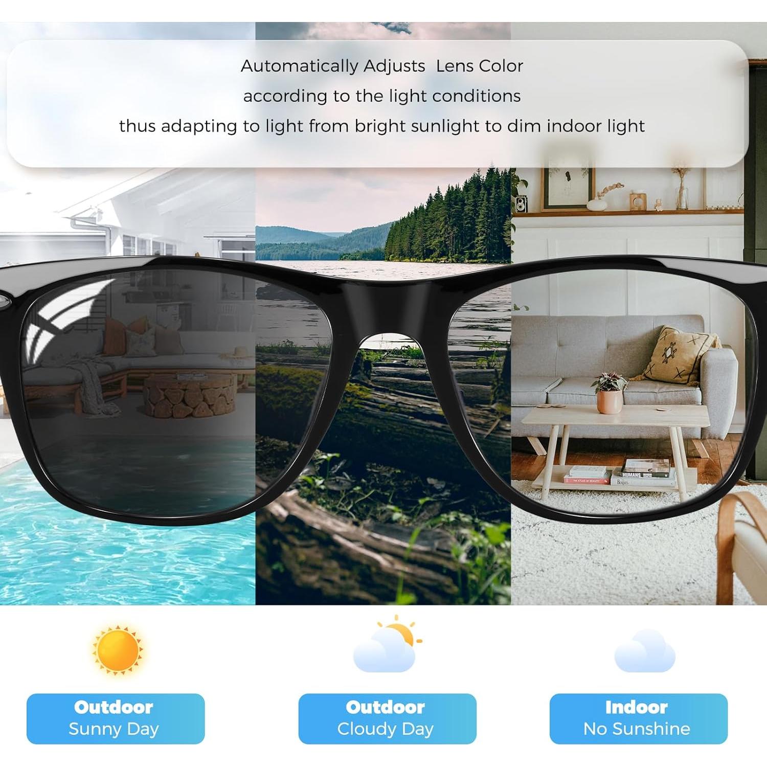 Gafas Inteligentes ReyDix con Audio Bluetooth y Lentes Polarizados