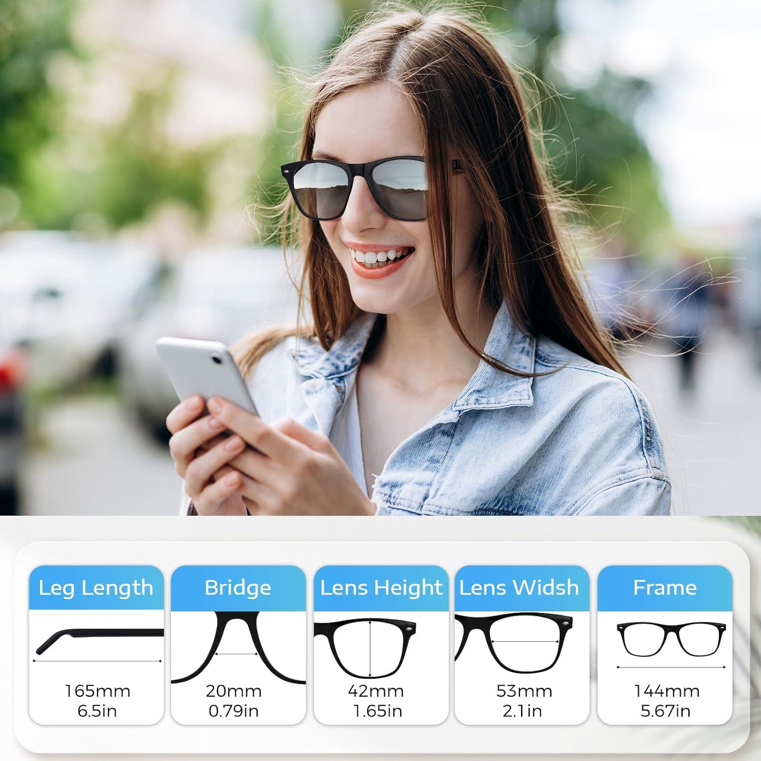 Gafas Inteligentes ReyDix con Audio Bluetooth y Lentes Polarizados
