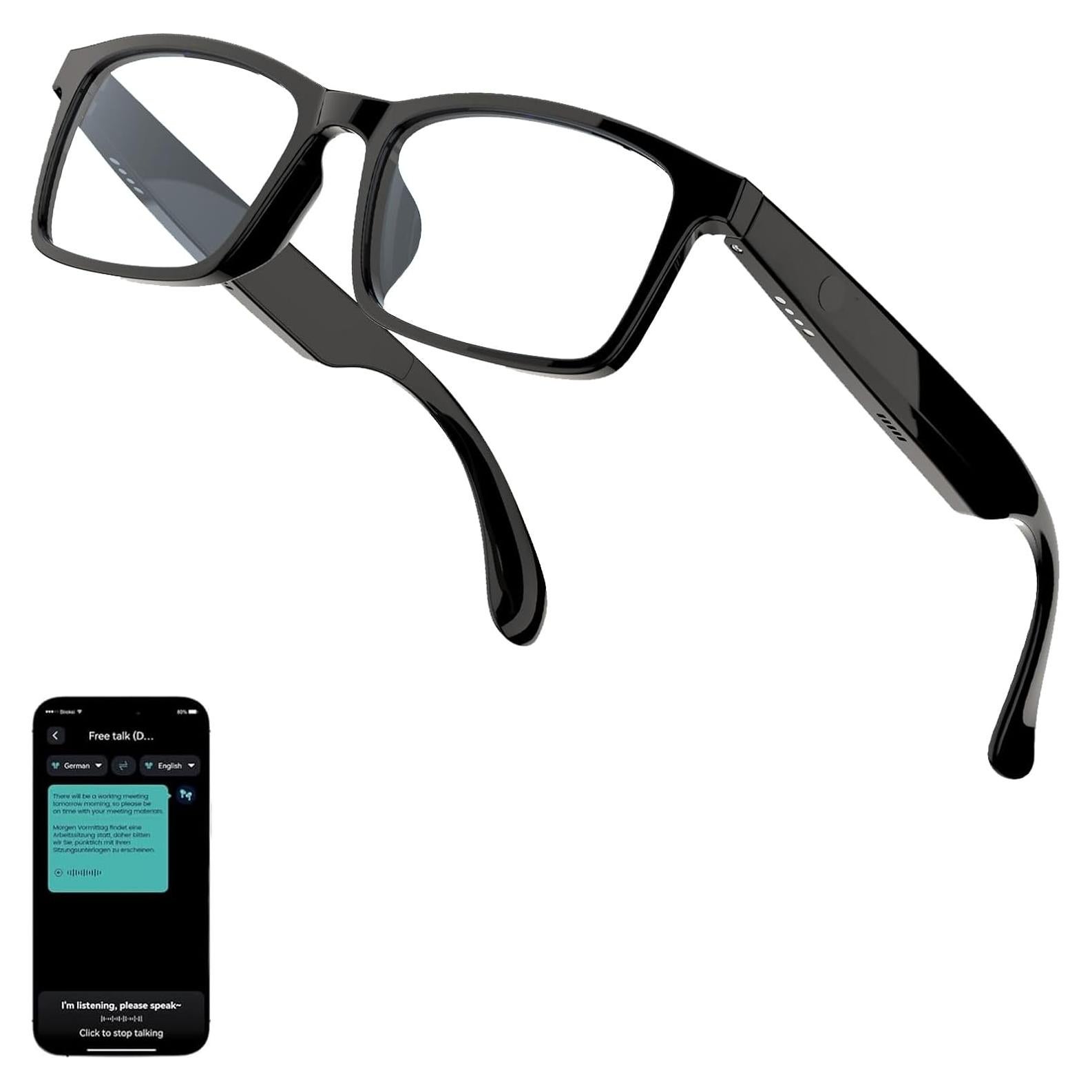 Gafas Inteligentes de Traducción Ai Indidolize G10 164 Idiomas
