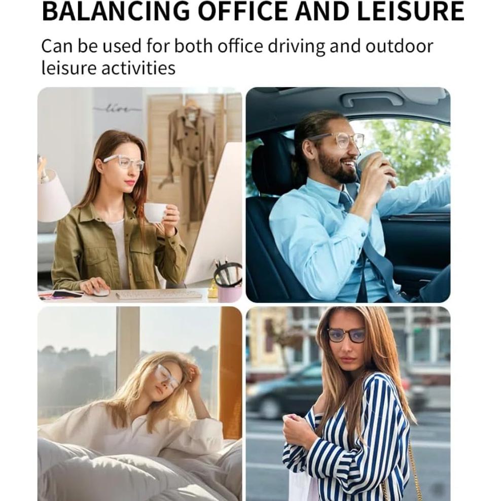 Gafas de Sol Inteligentes Enzemit GS07 Fotoquímicas Bluetooth 5.4