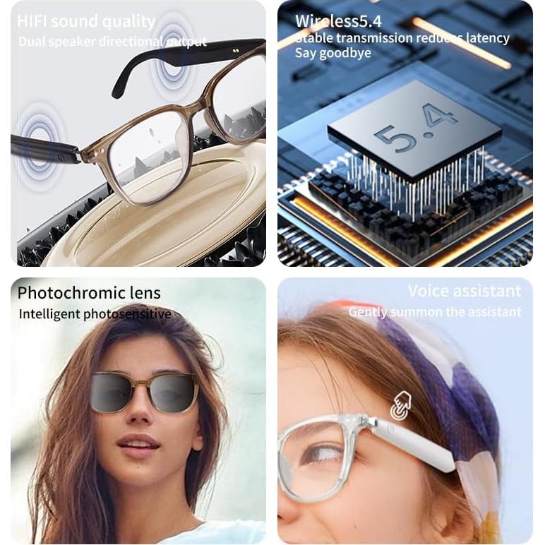 Gafas de Sol Inteligentes Enzemit GS07 Fotoquímicas Bluetooth 5.4