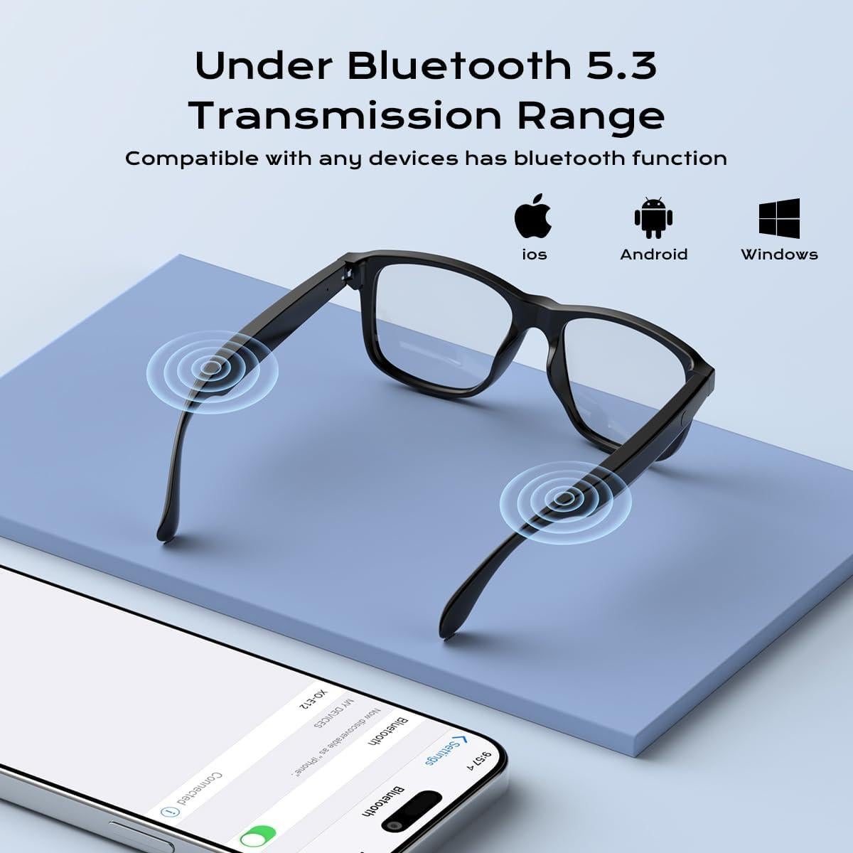 Gafas de Sol Inteligentes Bluetooth Sanqi Youpin UV400