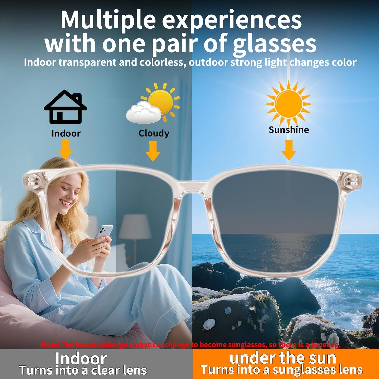 Gafas de Traducción Inteligente Giinova 138 Idiomas Bluetooth 5.4