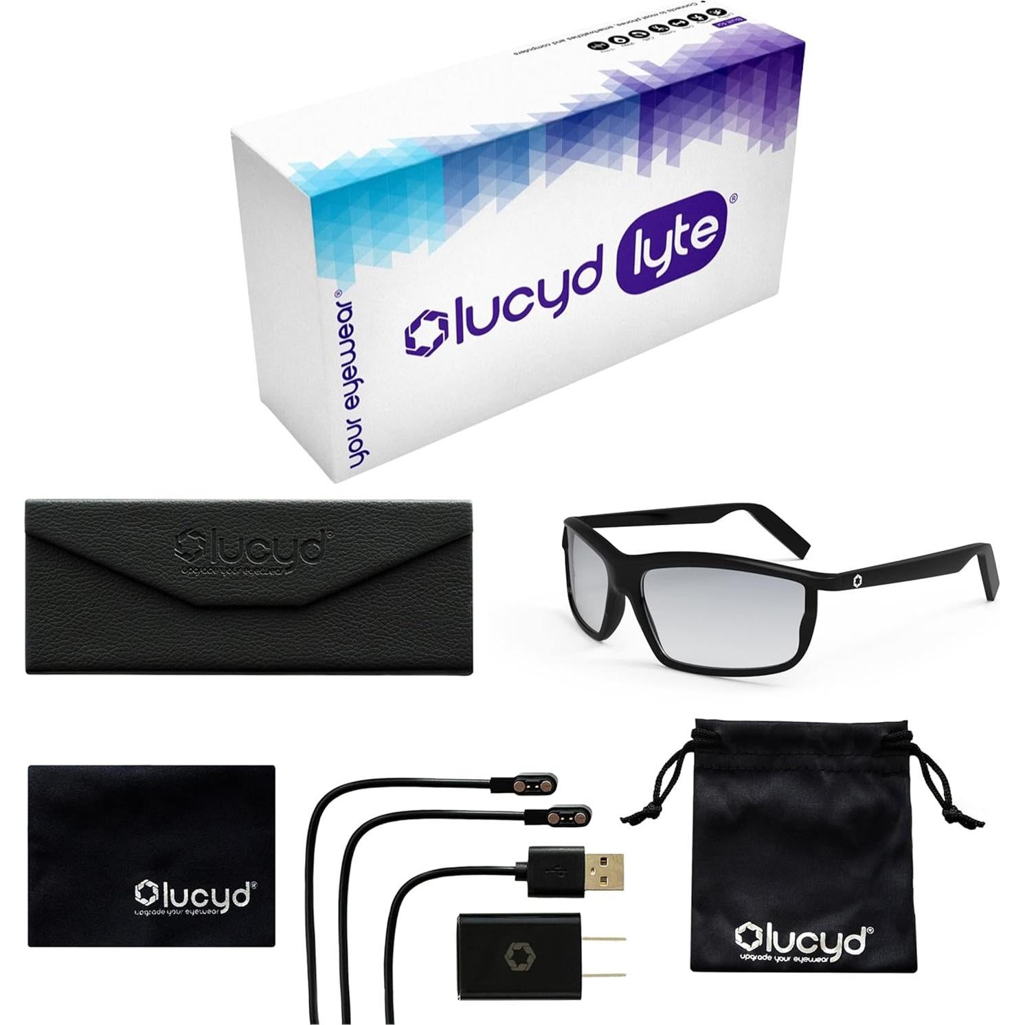 Gafas de sol Bluetooth Lucyd Lyte Nitrous - Audio Abierto, UV400