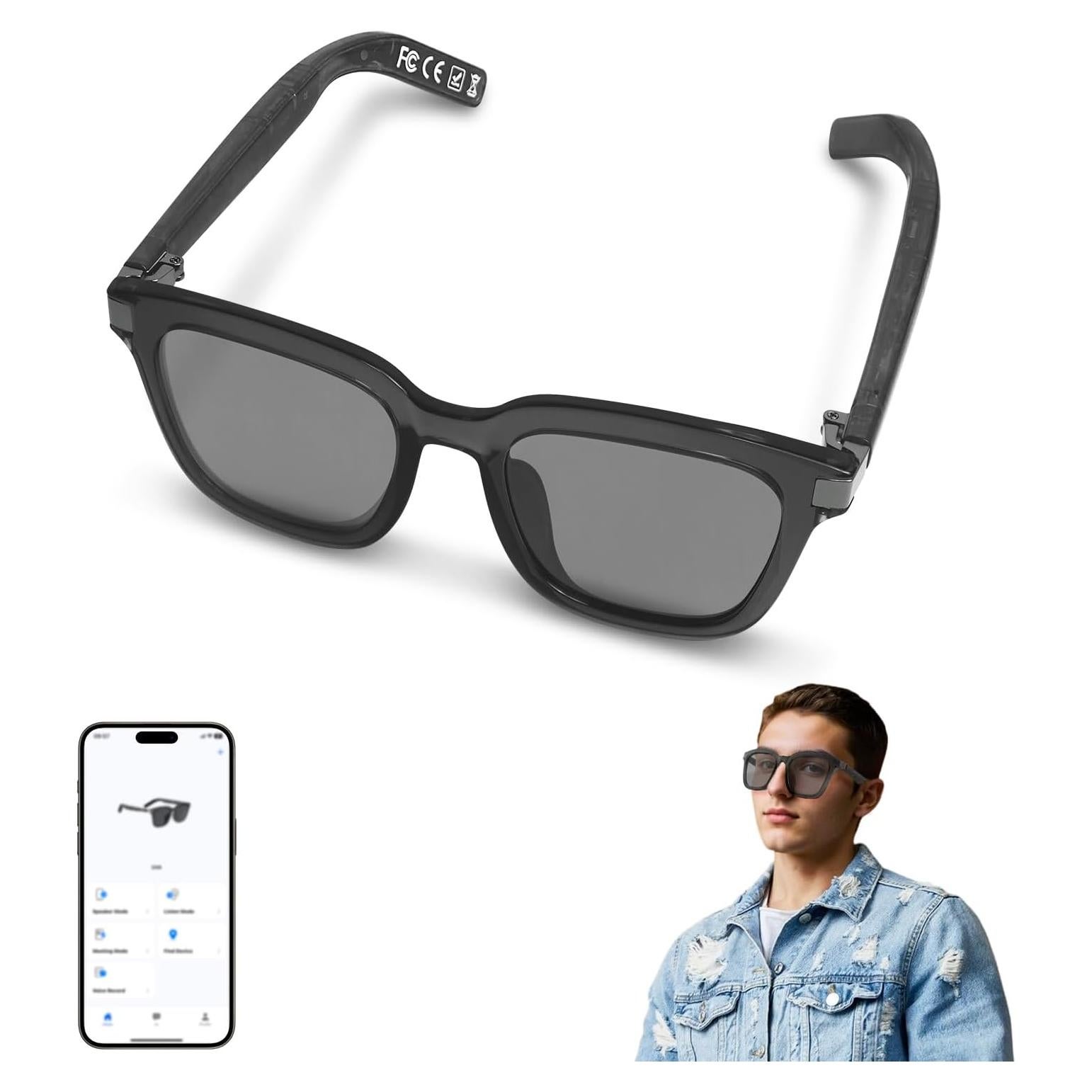 Gafas Inteligentes Bluetooth Vitomas con Traducción 144 Idiomas