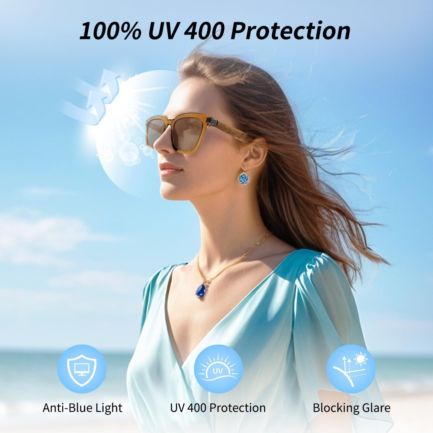 Gafas Inteligentes Bluetooth Vitomas con Traducción 144 Idiomas