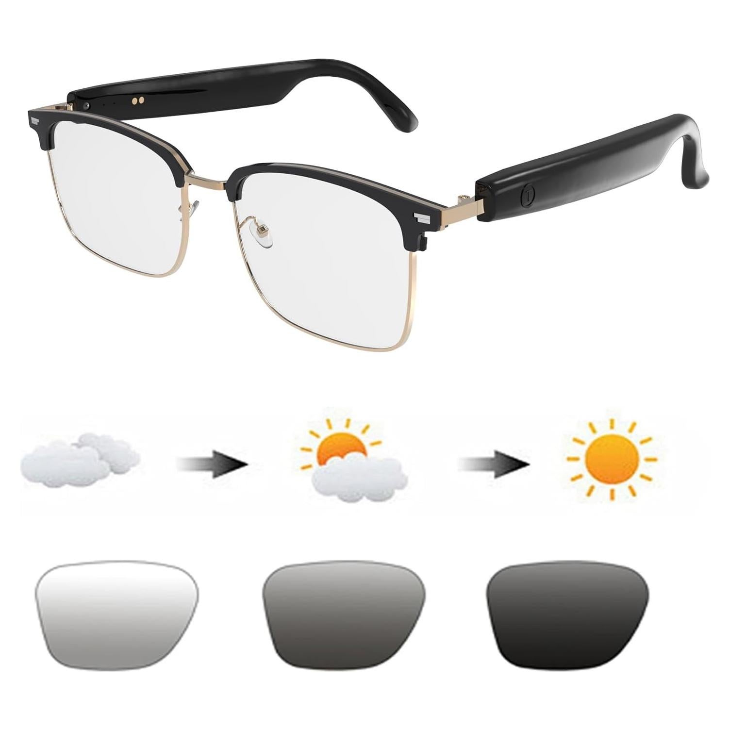 Gafas Bluetooth Inteligentes Meagtlva MK24-US13 con Audio Abierto