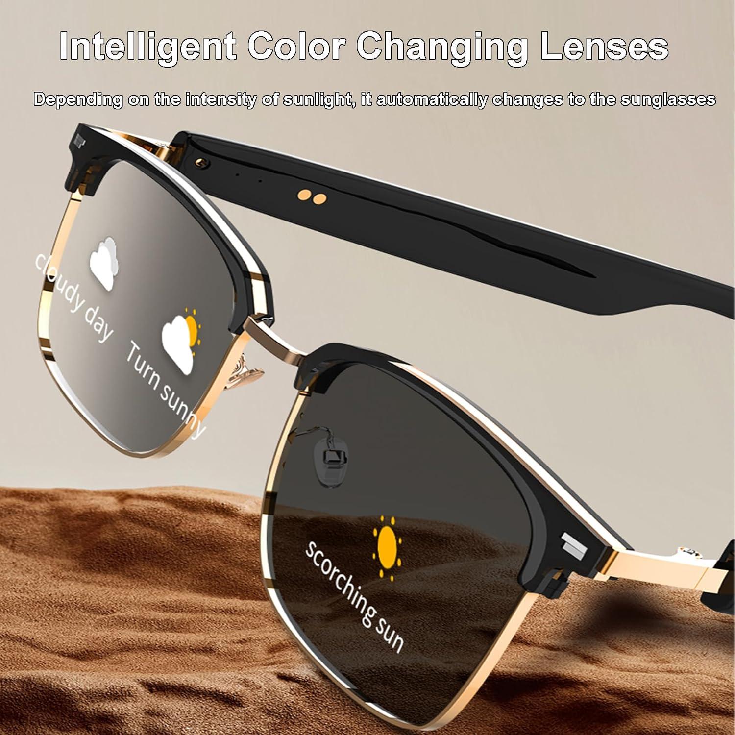 Gafas Bluetooth Inteligentes Meagtlva MK24-US13 con Audio Abierto