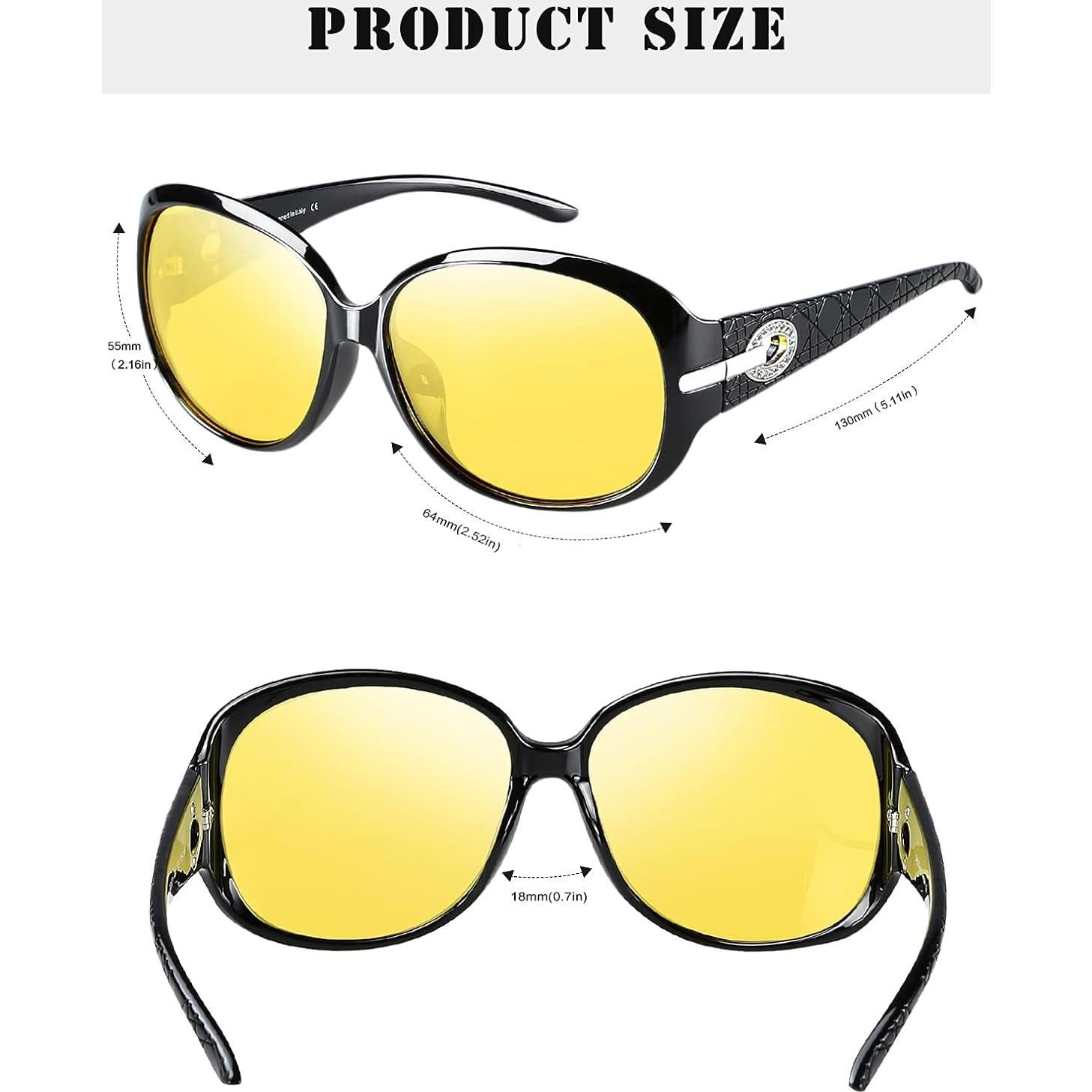 Gafas de Visión Nocturna DUCO para Mujeres - Polarizadas HD