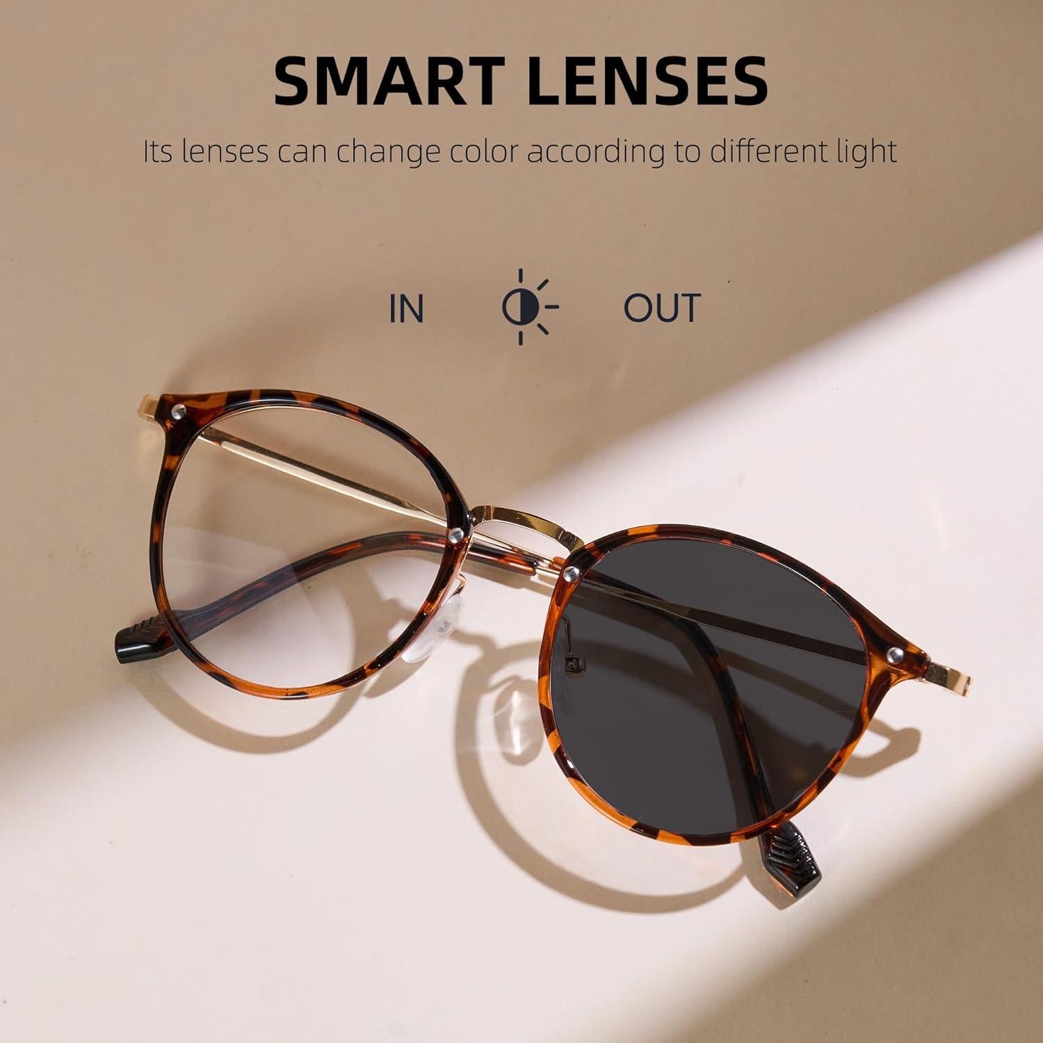 Gafas Fotocromáticas Cyxus UV y Luz Azul para Hombres y Mujeres