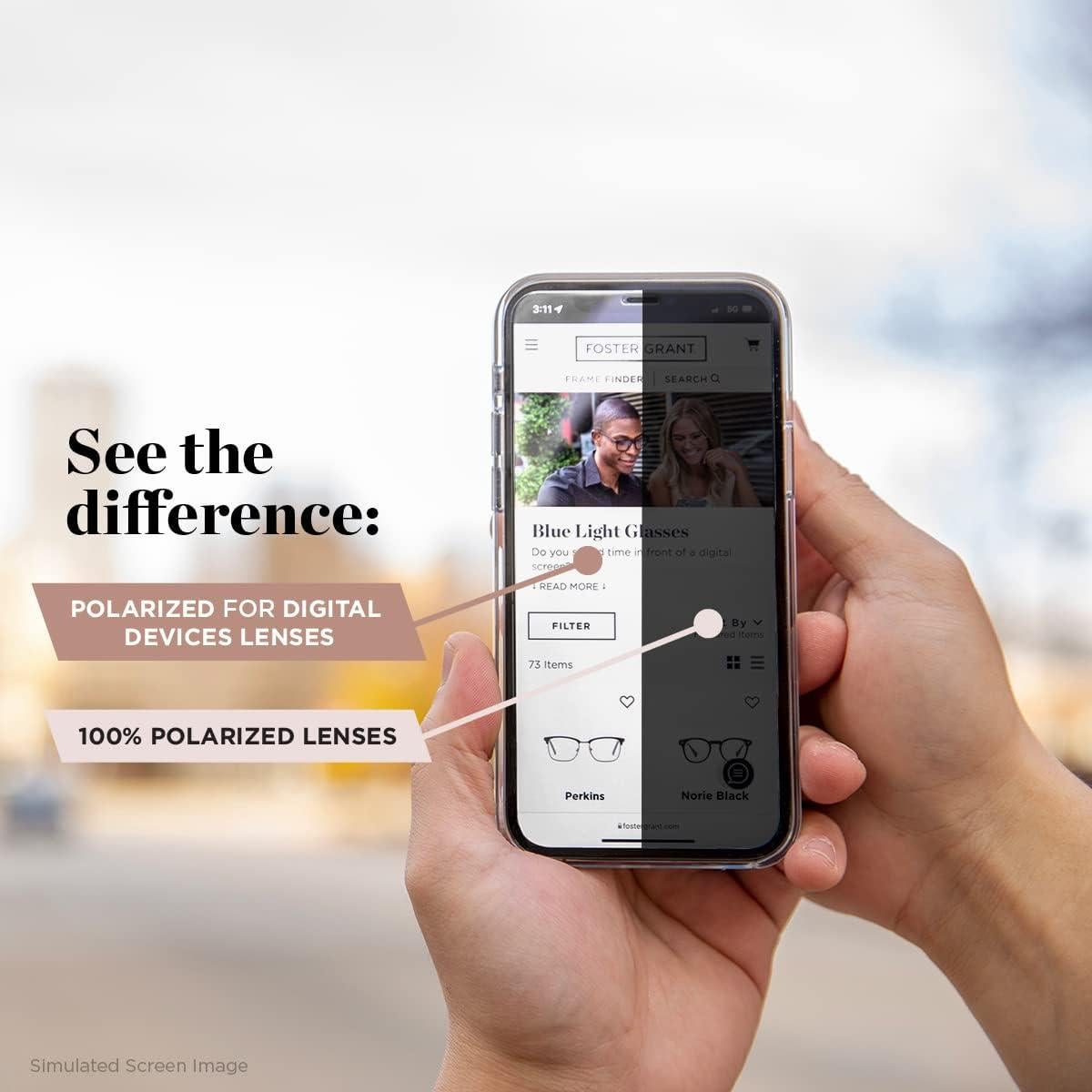 Gafas de sol polarizadas Foster Grant Marli para hombres 50mm