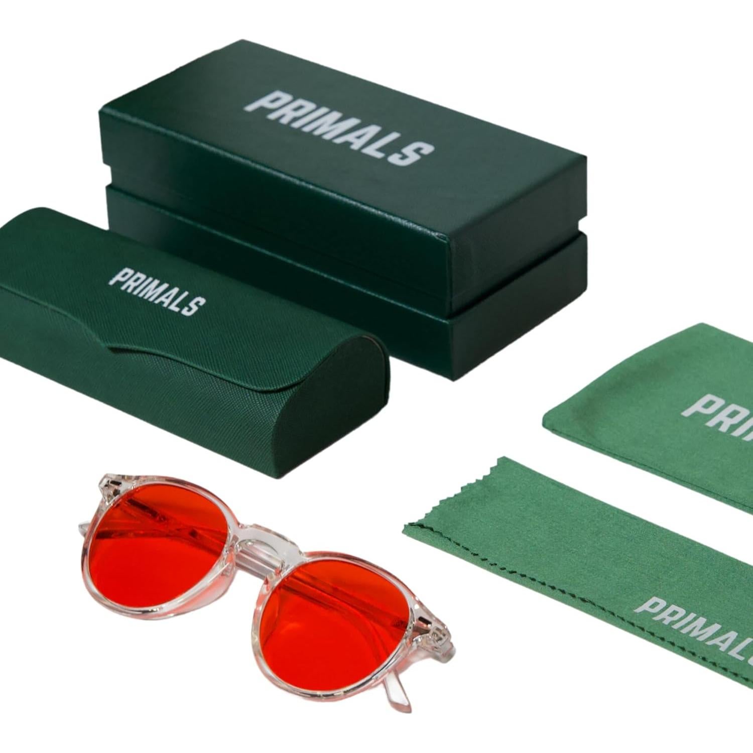 Gafas bloqueadoras de luz azul PRIMALS - Lente roja - Unisex