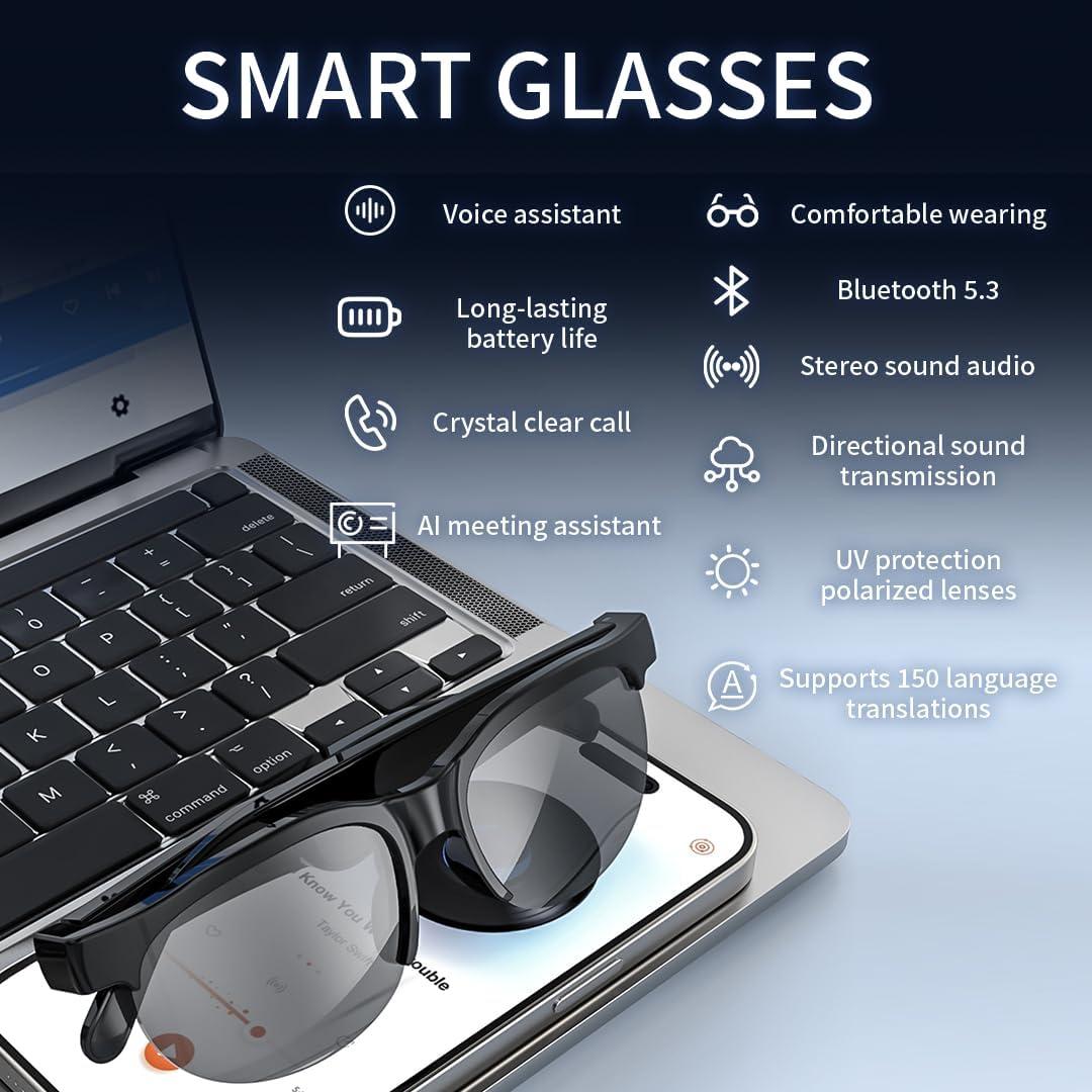 Gafas Bluetooth Inteligentes UHIWALKER XG88Pro Audio HD